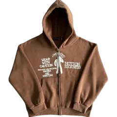 Car Sicko Motion Sickness – Hoodie mit Reißverschluss