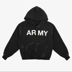 Army – Hoodie mit Reißverschluss